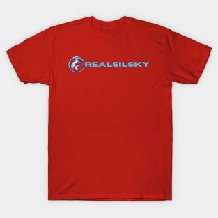 realSILSKY (blue outline) T-Shirt